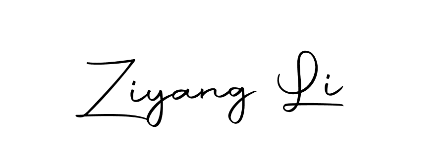 Ziyang Li stylish signature style. Best Handwritten Sign (Autography-DOLnW) for my name. Handwritten Signature Collection Ideas for my name Ziyang Li. Ziyang Li signature style 10 images and pictures png