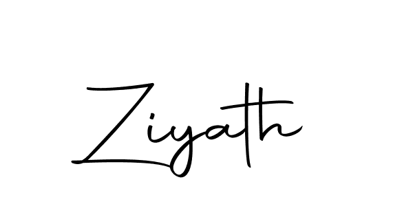 How to make Ziyath signature? Autography-DOLnW is a professional autograph style. Create handwritten signature for Ziyath name. Ziyath signature style 10 images and pictures png
