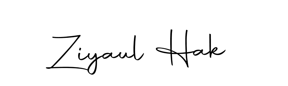 The best way (Autography-DOLnW) to make a short signature is to pick only two or three words in your name. The name Ziyaul Hak include a total of six letters. For converting this name. Ziyaul Hak signature style 10 images and pictures png