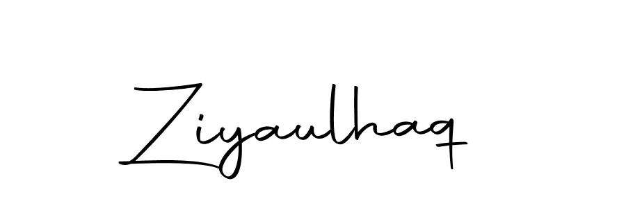 The best way (Autography-DOLnW) to make a short signature is to pick only two or three words in your name. The name Ziyaulhaq include a total of six letters. For converting this name. Ziyaulhaq signature style 10 images and pictures png