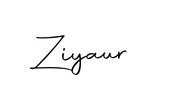 Design your own signature with our free online signature maker. With this signature software, you can create a handwritten (Autography-DOLnW) signature for name Ziyaur. Ziyaur signature style 10 images and pictures png