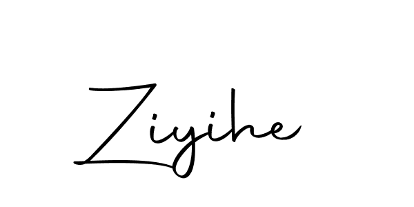 Make a beautiful signature design for name Ziyihe. With this signature (Autography-DOLnW) style, you can create a handwritten signature for free. Ziyihe signature style 10 images and pictures png