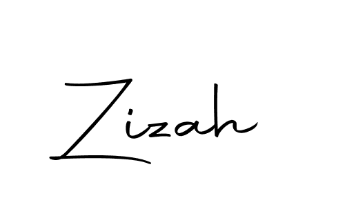Make a beautiful signature design for name Zizah. With this signature (Autography-DOLnW) style, you can create a handwritten signature for free. Zizah signature style 10 images and pictures png