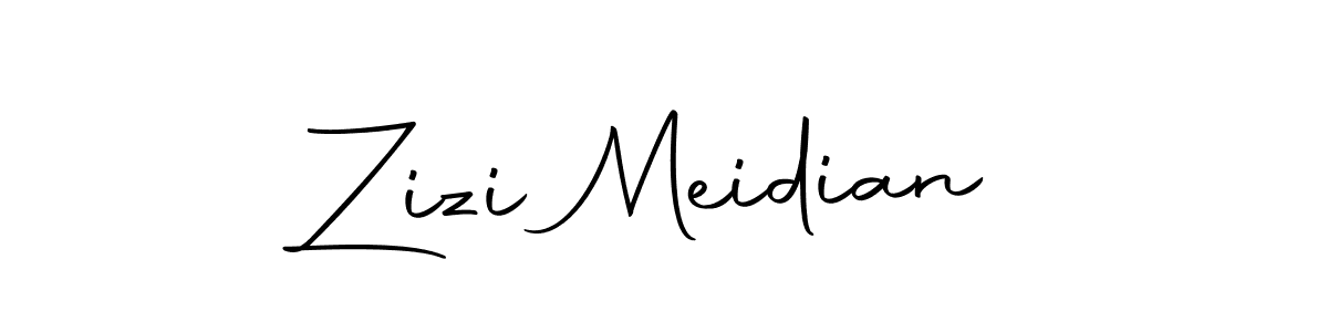 Create a beautiful signature design for name Zizi Meidian. With this signature (Autography-DOLnW) fonts, you can make a handwritten signature for free. Zizi Meidian signature style 10 images and pictures png