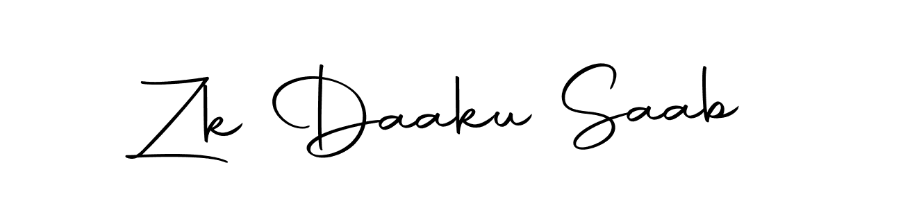 Similarly Autography-DOLnW is the best handwritten signature design. Signature creator online .You can use it as an online autograph creator for name Zk Daaku Saab. Zk Daaku Saab signature style 10 images and pictures png
