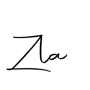 Zla stylish signature style. Best Handwritten Sign (Autography-DOLnW) for my name. Handwritten Signature Collection Ideas for my name Zla. Zla signature style 10 images and pictures png
