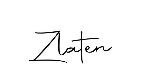 You should practise on your own different ways (Autography-DOLnW) to write your name (Zlaten) in signature. don't let someone else do it for you. Zlaten signature style 10 images and pictures png