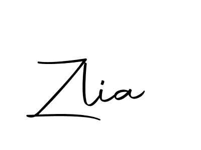 How to make Zlia signature? Autography-DOLnW is a professional autograph style. Create handwritten signature for Zlia name. Zlia signature style 10 images and pictures png