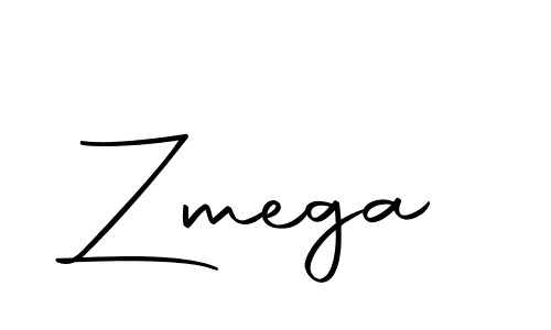 Make a beautiful signature design for name Zmega. With this signature (Autography-DOLnW) style, you can create a handwritten signature for free. Zmega signature style 10 images and pictures png