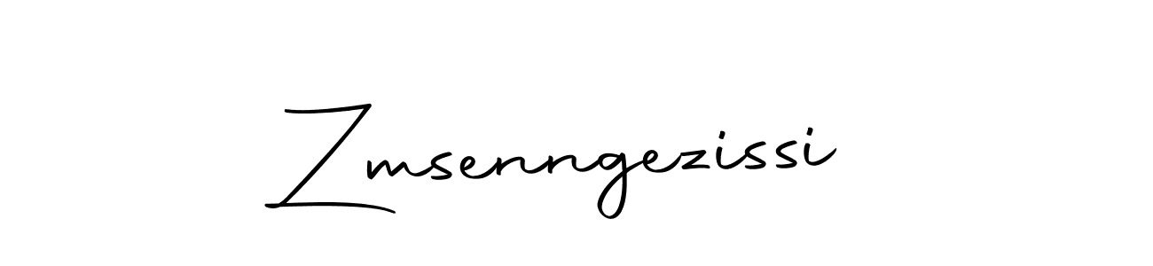 Design your own signature with our free online signature maker. With this signature software, you can create a handwritten (Autography-DOLnW) signature for name Zmsenngezissi. Zmsenngezissi signature style 10 images and pictures png