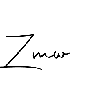 Create a beautiful signature design for name Zmw. With this signature (Autography-DOLnW) fonts, you can make a handwritten signature for free. Zmw signature style 10 images and pictures png