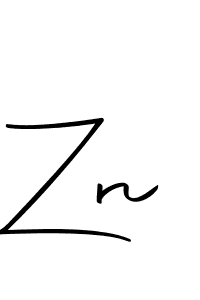 Design your own signature with our free online signature maker. With this signature software, you can create a handwritten (Autography-DOLnW) signature for name Zn. Zn signature style 10 images and pictures png