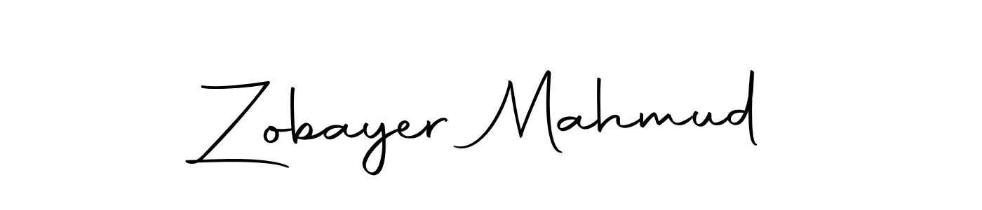 Create a beautiful signature design for name Zobayer Mahmud. With this signature (Autography-DOLnW) fonts, you can make a handwritten signature for free. Zobayer Mahmud signature style 10 images and pictures png