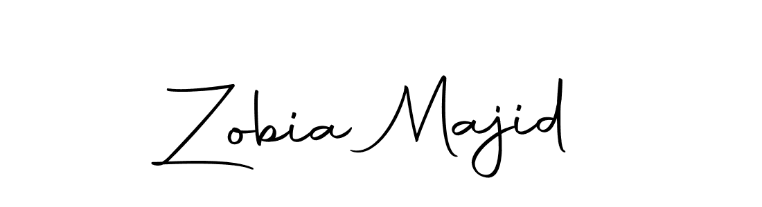 Also we have Zobia Majid name is the best signature style. Create professional handwritten signature collection using Autography-DOLnW autograph style. Zobia Majid signature style 10 images and pictures png