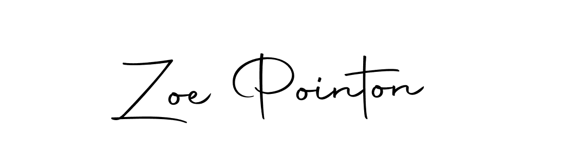 Make a short Zoe Pointon signature style. Manage your documents anywhere anytime using Autography-DOLnW. Create and add eSignatures, submit forms, share and send files easily. Zoe Pointon signature style 10 images and pictures png