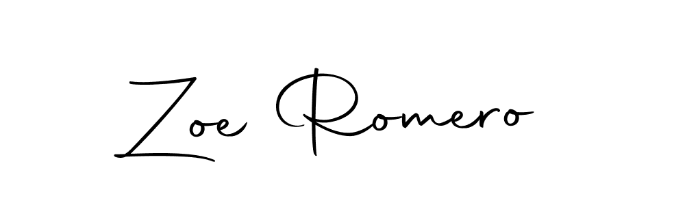 You can use this online signature creator to create a handwritten signature for the name Zoe Romero. This is the best online autograph maker. Zoe Romero signature style 10 images and pictures png
