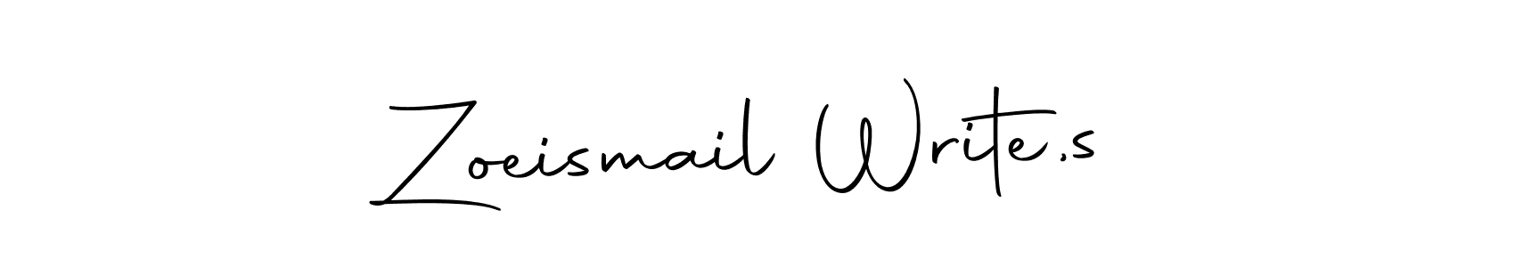 Also You can easily find your signature by using the search form. We will create Zoeismail Write,s name handwritten signature images for you free of cost using Autography-DOLnW sign style. Zoeismail Write,s signature style 10 images and pictures png