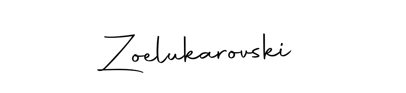 You should practise on your own different ways (Autography-DOLnW) to write your name (Zoelukarovski) in signature. don't let someone else do it for you. Zoelukarovski signature style 10 images and pictures png