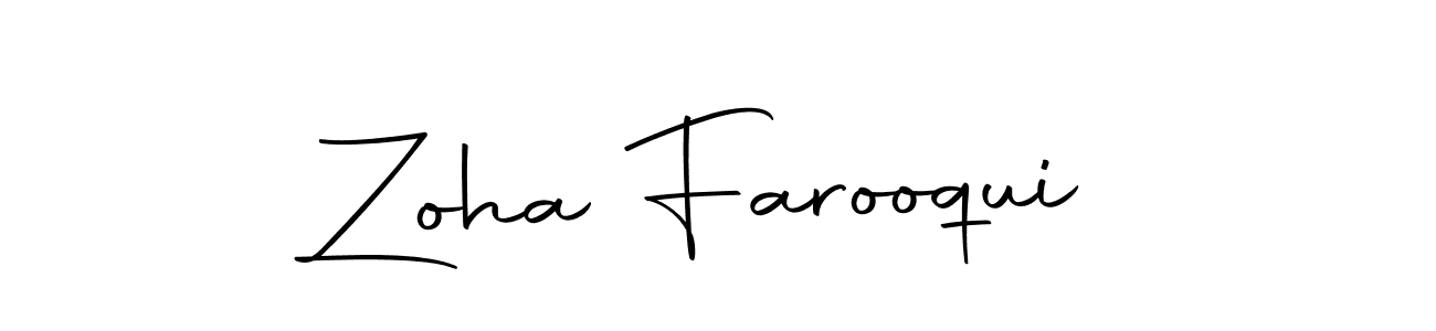Autography-DOLnW is a professional signature style that is perfect for those who want to add a touch of class to their signature. It is also a great choice for those who want to make their signature more unique. Get Zoha Farooqui name to fancy signature for free. Zoha Farooqui signature style 10 images and pictures png