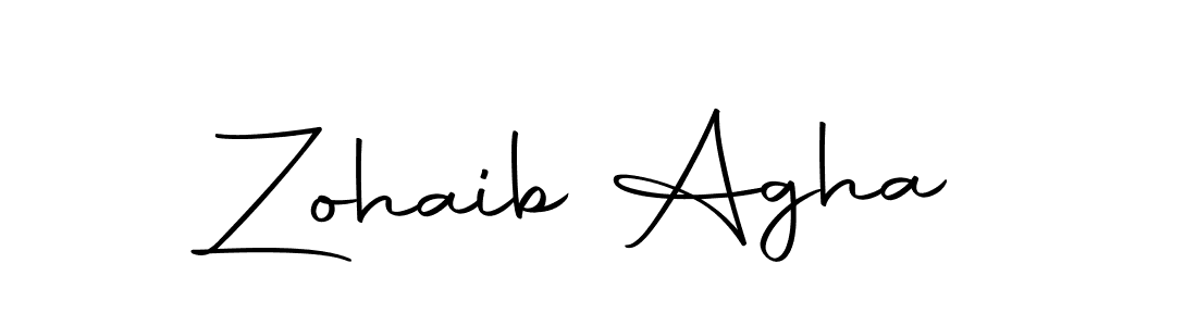 How to make Zohaib Agha signature? Autography-DOLnW is a professional autograph style. Create handwritten signature for Zohaib Agha name. Zohaib Agha signature style 10 images and pictures png