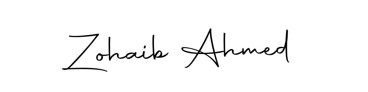 Also You can easily find your signature by using the search form. We will create Zohaib Ahmed name handwritten signature images for you free of cost using Autography-DOLnW sign style. Zohaib Ahmed signature style 10 images and pictures png