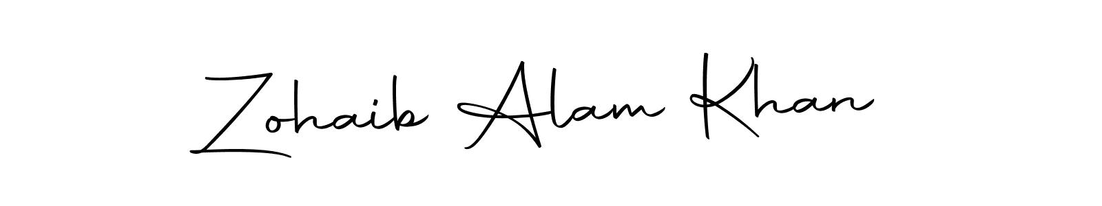You should practise on your own different ways (Autography-DOLnW) to write your name (Zohaib Alam Khan) in signature. don't let someone else do it for you. Zohaib Alam Khan signature style 10 images and pictures png