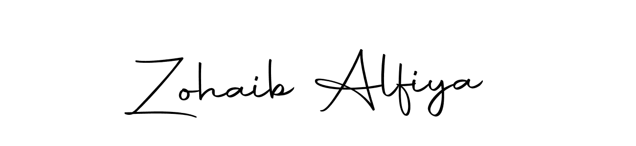 It looks lik you need a new signature style for name Zohaib Alfiya. Design unique handwritten (Autography-DOLnW) signature with our free signature maker in just a few clicks. Zohaib Alfiya signature style 10 images and pictures png