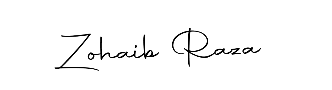 Design your own signature with our free online signature maker. With this signature software, you can create a handwritten (Autography-DOLnW) signature for name Zohaib Raza. Zohaib Raza signature style 10 images and pictures png