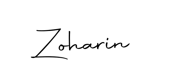 if you are searching for the best signature style for your name Zoharin. so please give up your signature search. here we have designed multiple signature styles  using Autography-DOLnW. Zoharin signature style 10 images and pictures png