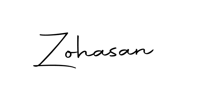 Zohasan stylish signature style. Best Handwritten Sign (Autography-DOLnW) for my name. Handwritten Signature Collection Ideas for my name Zohasan. Zohasan signature style 10 images and pictures png