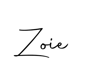 Use a signature maker to create a handwritten signature online. With this signature software, you can design (Autography-DOLnW) your own signature for name Zoie. Zoie signature style 10 images and pictures png