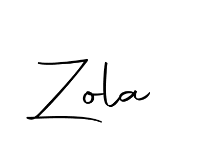 Make a beautiful signature design for name Zola. With this signature (Autography-DOLnW) style, you can create a handwritten signature for free. Zola signature style 10 images and pictures png
