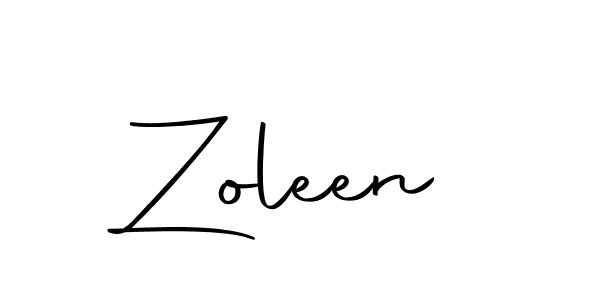 How to make Zoleen name signature. Use Autography-DOLnW style for creating short signs online. This is the latest handwritten sign. Zoleen signature style 10 images and pictures png