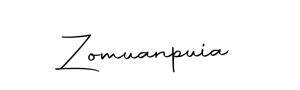 How to make Zomuanpuia signature? Autography-DOLnW is a professional autograph style. Create handwritten signature for Zomuanpuia name. Zomuanpuia signature style 10 images and pictures png