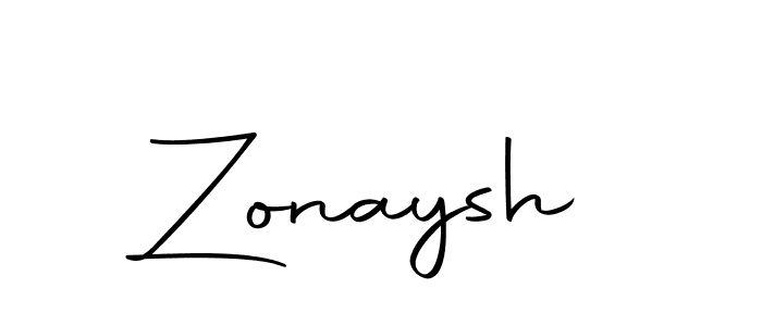 How to make Zonaysh name signature. Use Autography-DOLnW style for creating short signs online. This is the latest handwritten sign. Zonaysh signature style 10 images and pictures png