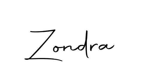 Make a beautiful signature design for name Zondra. With this signature (Autography-DOLnW) style, you can create a handwritten signature for free. Zondra signature style 10 images and pictures png