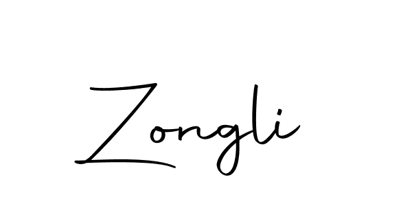 Create a beautiful signature design for name Zongli. With this signature (Autography-DOLnW) fonts, you can make a handwritten signature for free. Zongli signature style 10 images and pictures png