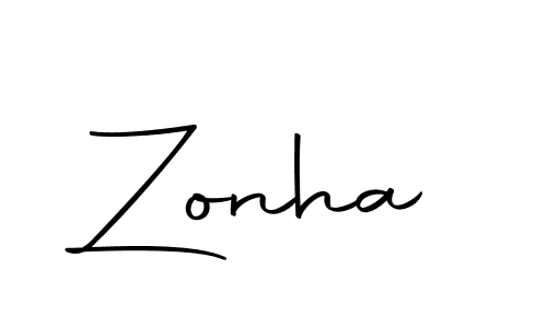 Also we have Zonha name is the best signature style. Create professional handwritten signature collection using Autography-DOLnW autograph style. Zonha signature style 10 images and pictures png