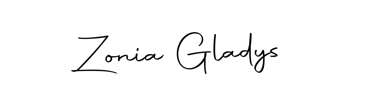 if you are searching for the best signature style for your name Zonia Gladys. so please give up your signature search. here we have designed multiple signature styles  using Autography-DOLnW. Zonia Gladys signature style 10 images and pictures png