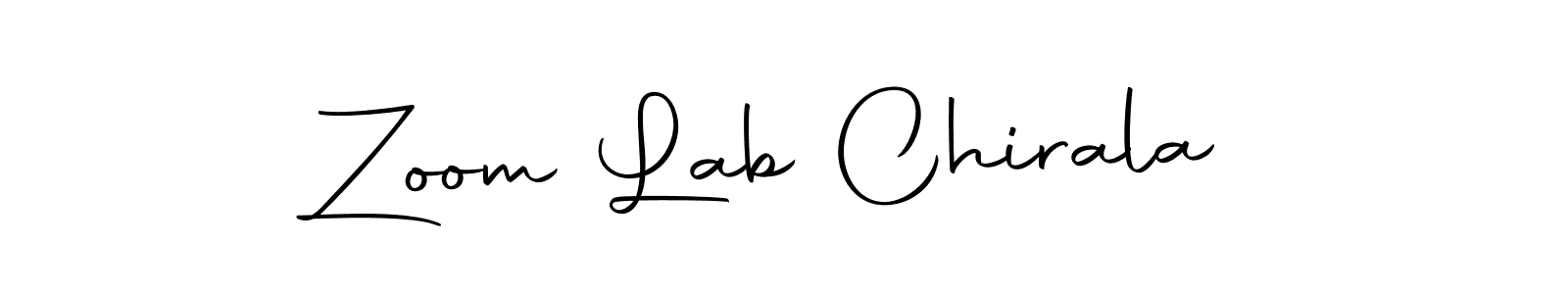 Create a beautiful signature design for name Zoom Lab Chirala. With this signature (Autography-DOLnW) fonts, you can make a handwritten signature for free. Zoom Lab Chirala signature style 10 images and pictures png