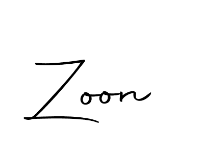 How to make Zoon signature? Autography-DOLnW is a professional autograph style. Create handwritten signature for Zoon name. Zoon signature style 10 images and pictures png