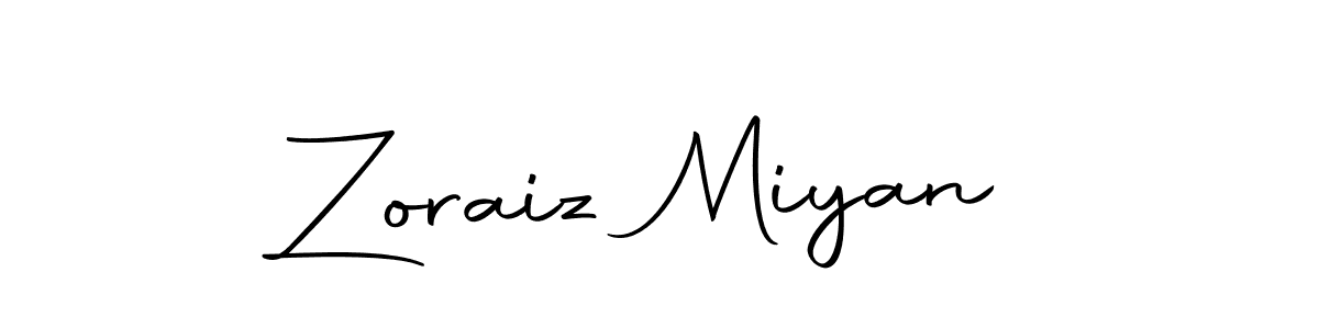 Make a beautiful signature design for name Zoraiz Miyan. With this signature (Autography-DOLnW) style, you can create a handwritten signature for free. Zoraiz Miyan signature style 10 images and pictures png