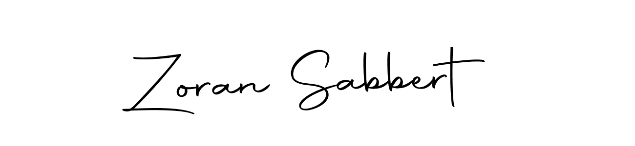 Also we have Zoran Sabbert name is the best signature style. Create professional handwritten signature collection using Autography-DOLnW autograph style. Zoran Sabbert signature style 10 images and pictures png