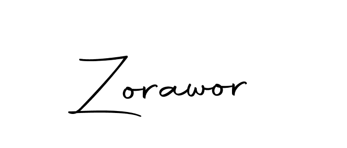 Create a beautiful signature design for name Zorawor. With this signature (Autography-DOLnW) fonts, you can make a handwritten signature for free. Zorawor signature style 10 images and pictures png