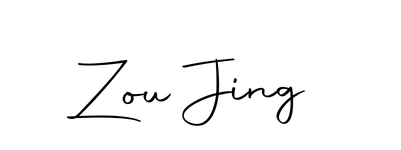 Make a beautiful signature design for name Zou Jing. With this signature (Autography-DOLnW) style, you can create a handwritten signature for free. Zou Jing signature style 10 images and pictures png