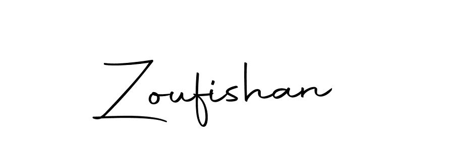 You should practise on your own different ways (Autography-DOLnW) to write your name (Zoufishan) in signature. don't let someone else do it for you. Zoufishan signature style 10 images and pictures png