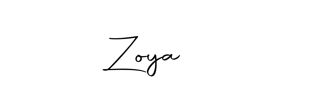 It looks lik you need a new signature style for name Zoya ♥️. Design unique handwritten (Autography-DOLnW) signature with our free signature maker in just a few clicks. Zoya ♥️ signature style 10 images and pictures png