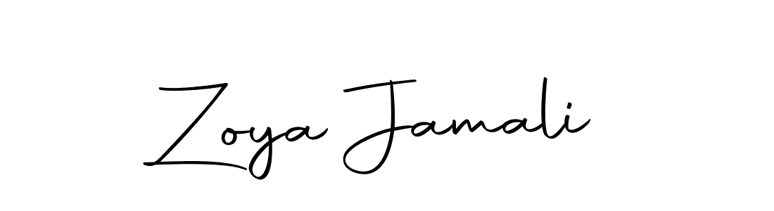 Zoya Jamali stylish signature style. Best Handwritten Sign (Autography-DOLnW) for my name. Handwritten Signature Collection Ideas for my name Zoya Jamali. Zoya Jamali signature style 10 images and pictures png