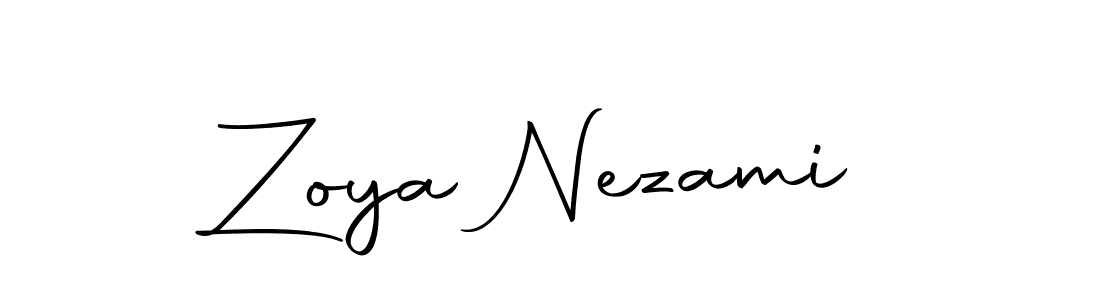 Autography-DOLnW is a professional signature style that is perfect for those who want to add a touch of class to their signature. It is also a great choice for those who want to make their signature more unique. Get Zoya Nezami name to fancy signature for free. Zoya Nezami signature style 10 images and pictures png
