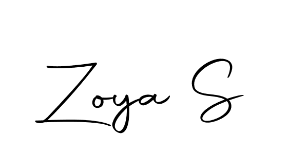 It looks lik you need a new signature style for name Zoya S. Design unique handwritten (Autography-DOLnW) signature with our free signature maker in just a few clicks. Zoya S signature style 10 images and pictures png